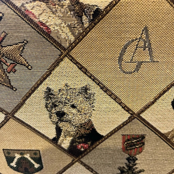 Unique dog briefcase with separate folio and detachable strap - Picture 5 of 11